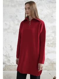 Red - Knit Tunics