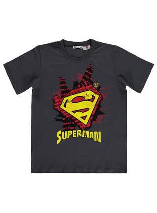 Smoke Color - Boys` T-Shirt - Superman