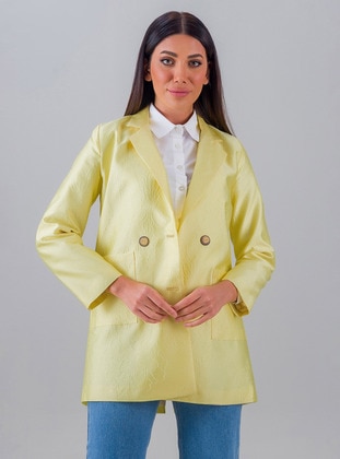 Yellow - Jacket - Sahra Afra