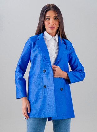 Blue - Jacket - Sahra Afra