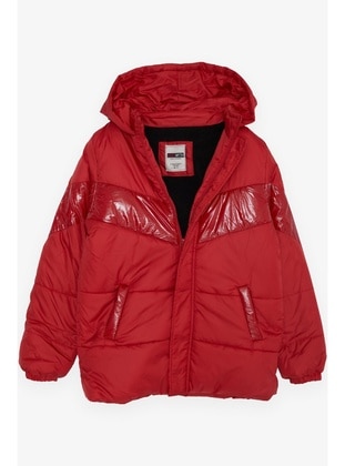 Red - Boys` Coat - Vivline