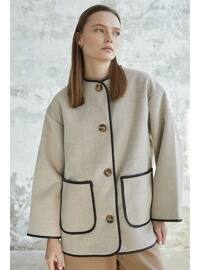 Ecru - Fully Lined - Coat