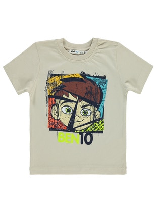 Stone Color - Boys` T-Shirt - Ben Ten