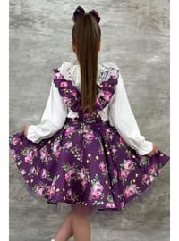 Purple - Girls` Dress