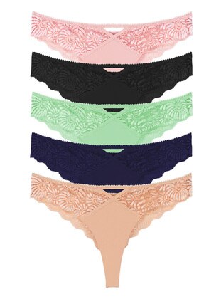 Multi Color - Panties - Sensu
