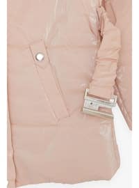 Powder Pink - 300gr - Girls` Coat