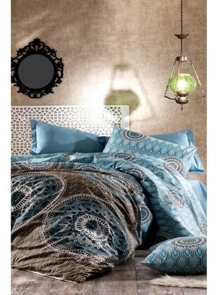 Blue - Double Duvet Covers - Dowry World