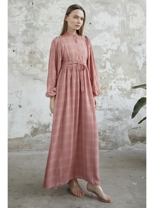 Dusty Rose - Fully Lined - Modest Dress - InStyle