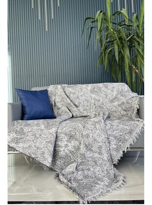 Anthracite - Sofa Throws - Dowry World