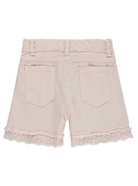 Powder Pink - Girls` Shorts
