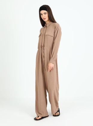 Milky Brown - Jumpsuit - Benin