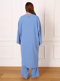 Blue - Plus Size Evening Suit