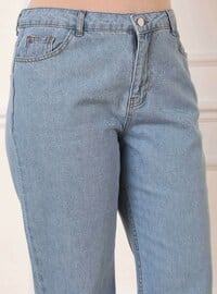 Light Blue - Plus Size Jeans