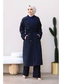Colorless - Fully Lined - Trench Coat