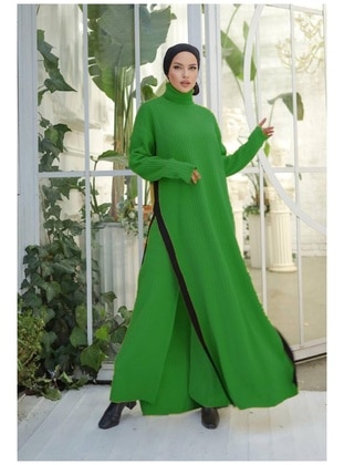 Dark Green - Knit Suits - Maymara
