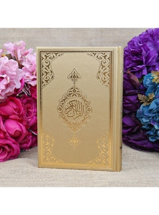 2 Colored Bag Size Quran (Without Mixer) Gold