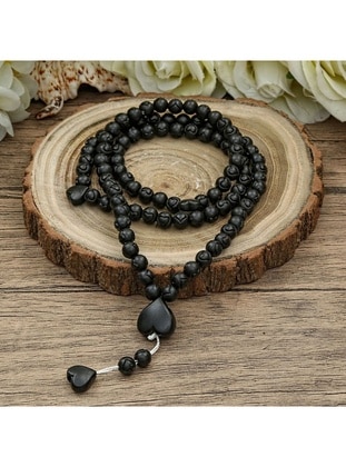 200gr - Black - Prayer Beads - İkranur