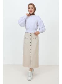 Beige - Skirt