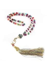 Pearl Rosary Tasbih Prayer Beads Special Kraft In A Box Marbled