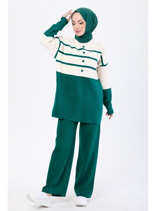 Green - Knit Suits - Tofisa