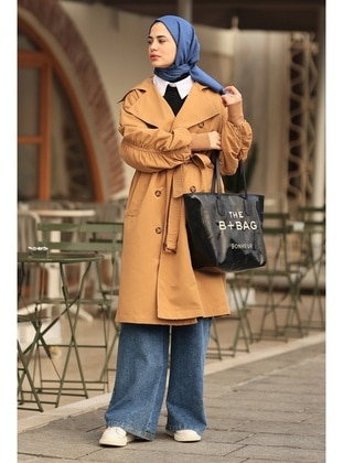 Colorless - Trench Coat - GİZCE