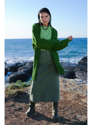 Green - Skirt - ALLDAY