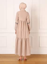 Light Mink - Modest Dress