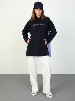 Dark Navy Blue - Sweat-shirt - Benin