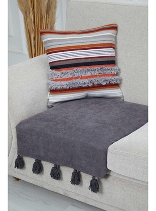 Grey - Sofa Throws - Aisha`s Design