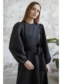 Black - Modest Dress