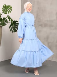 Baby Blue - Modest Dress