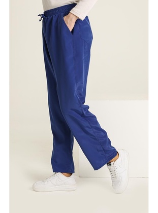 Navy Blue - Pants - Layda Moda