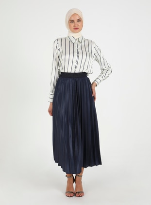 Navy Blue - Skirt - Vav