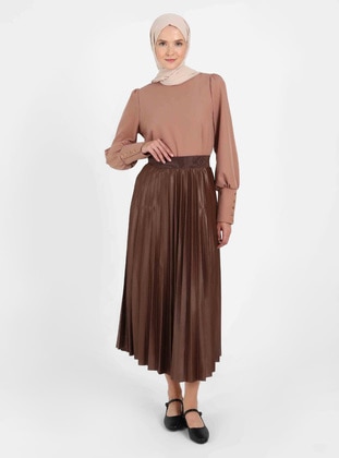 Milky Brown - Skirt - Vav