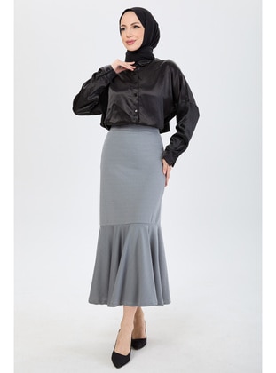 Grey - Skirt - Tofisa