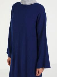 Navy Blue - Modest Dress