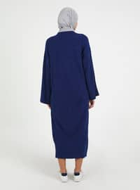 Navy Blue - Modest Dress