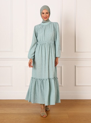 Nile Green - Modest Dress - Refka