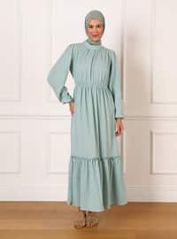 Nile Green - Modest Dress