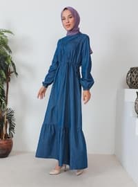Dark Navy Blue - Modest Dress