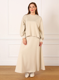 Soft Texture Suit Ivory