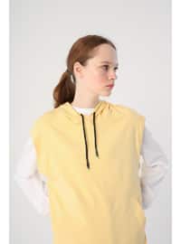 Yellow - Knit Cardigan