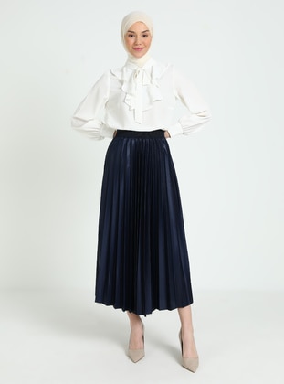 Navy Blue - Skirt - Vav