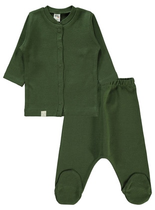Green - Baby Pyjamas - Civil Baby