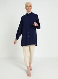 Navy Blue - Blouses