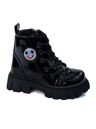 Black Patent Leather - Boots - En7