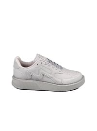 أبيض ثلجي - أحذية رياضية