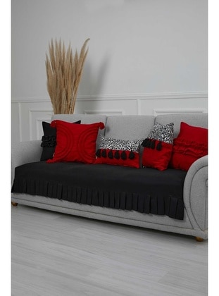 أسود - رمي الأريكة - Aisha`s Design