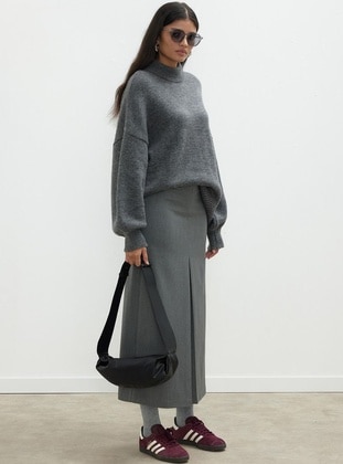 Grey - Skirt - MANUKA