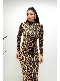 Leopard Print - Evening Dresses